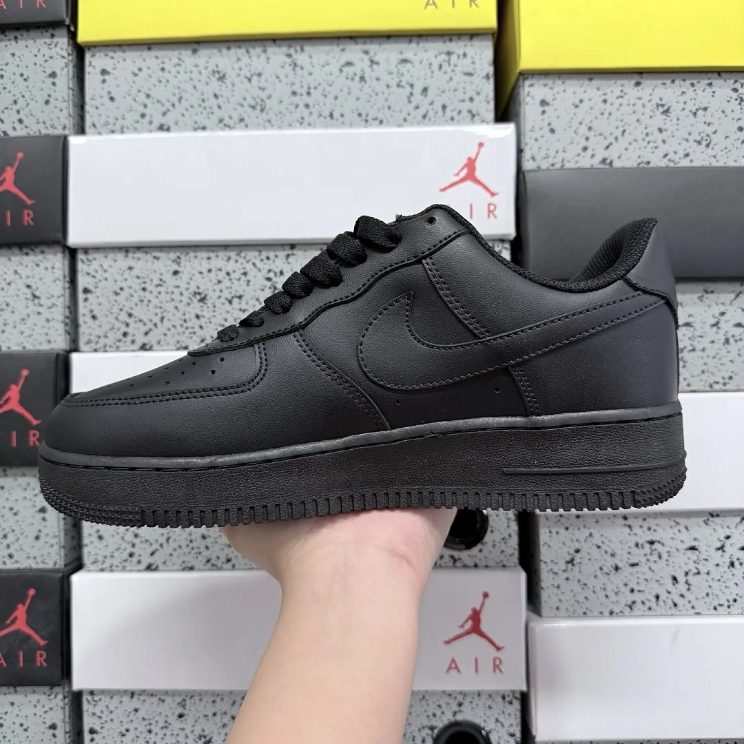 나이키 [WZ] 에어 포스 1 로우 315122-001 201503 Nike Air Force 1 Low '07 Black 상세 이미지 4