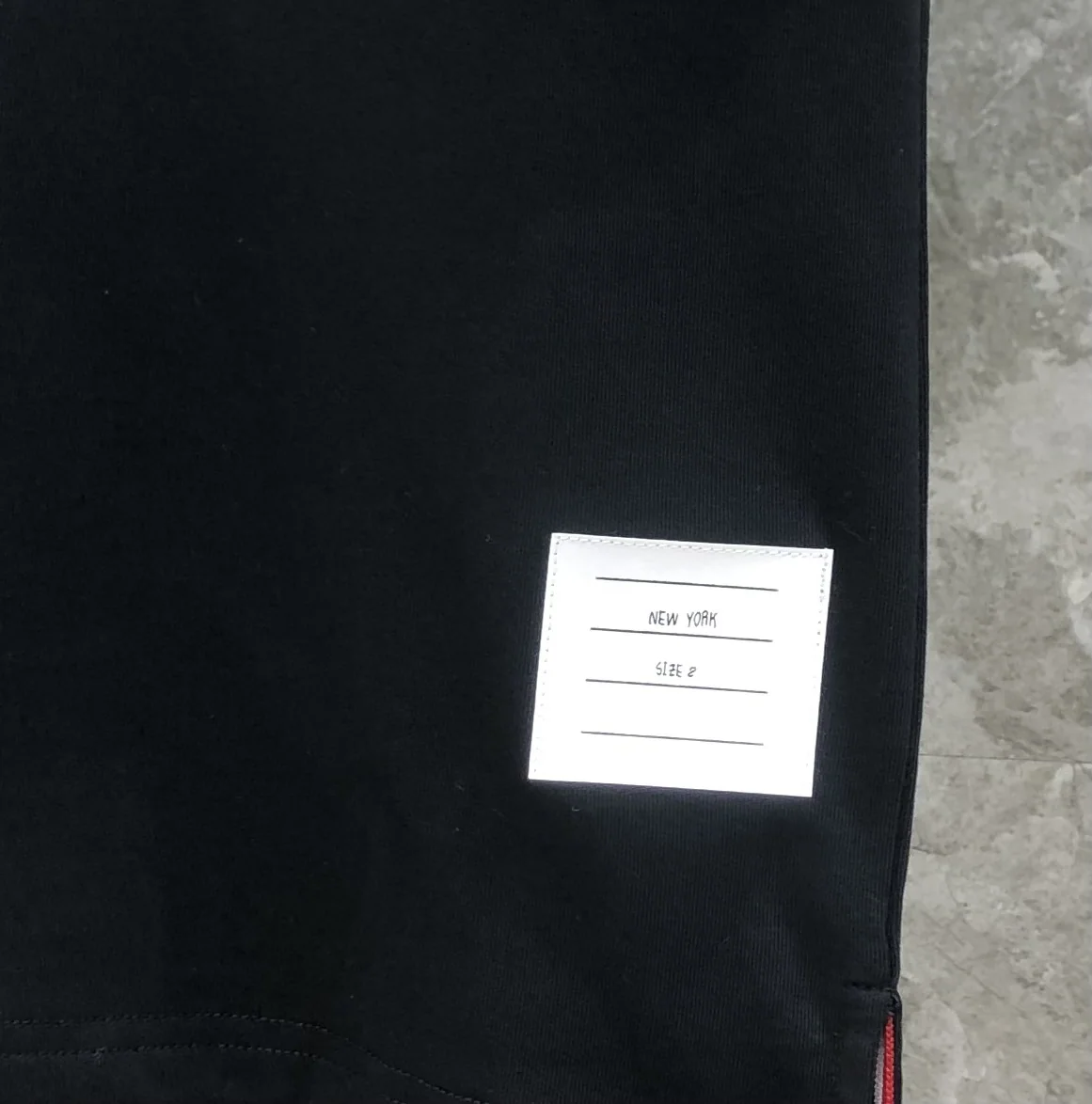 톰브라운 닻 패턴 크루넥 남성 반팔 티셔츠 상세 이미지 6