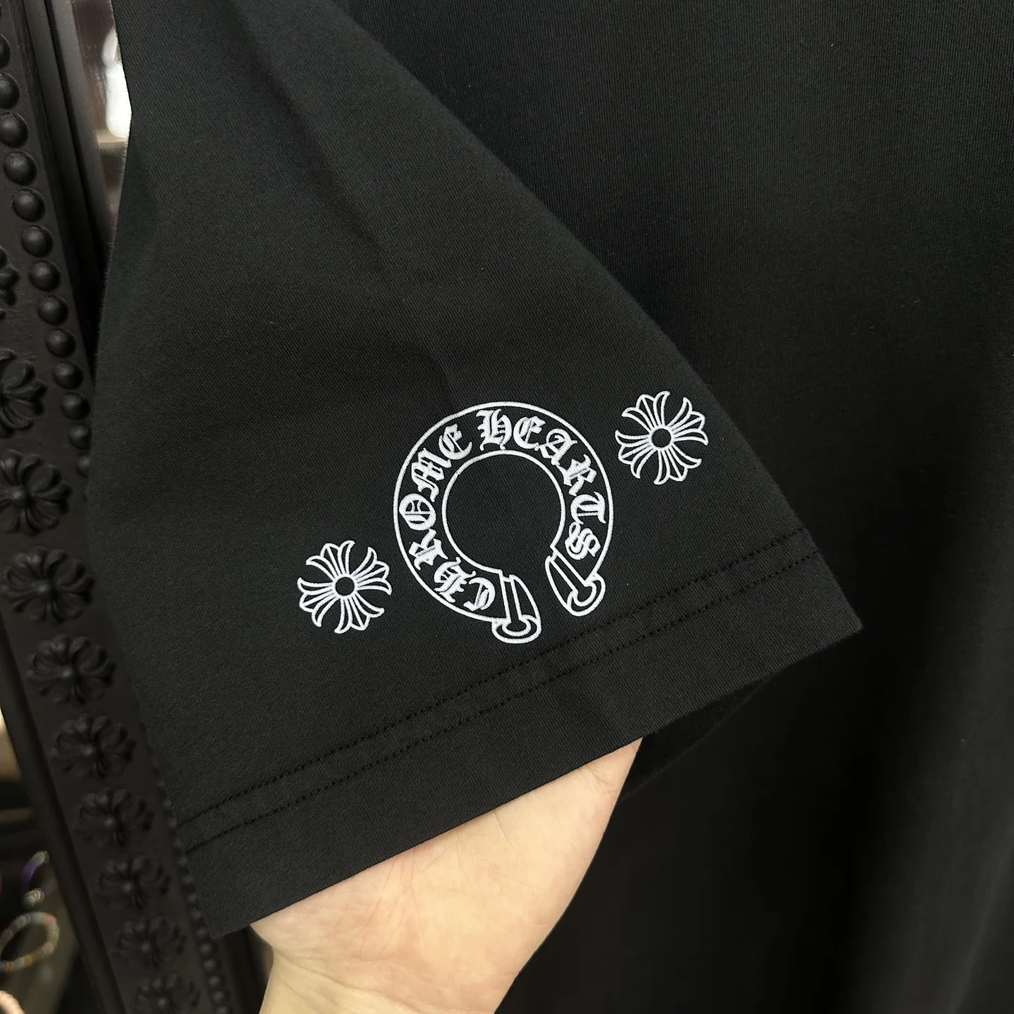 크롬하츠 팬텀 크로스 반팔 티셔츠 상세 이미지 7