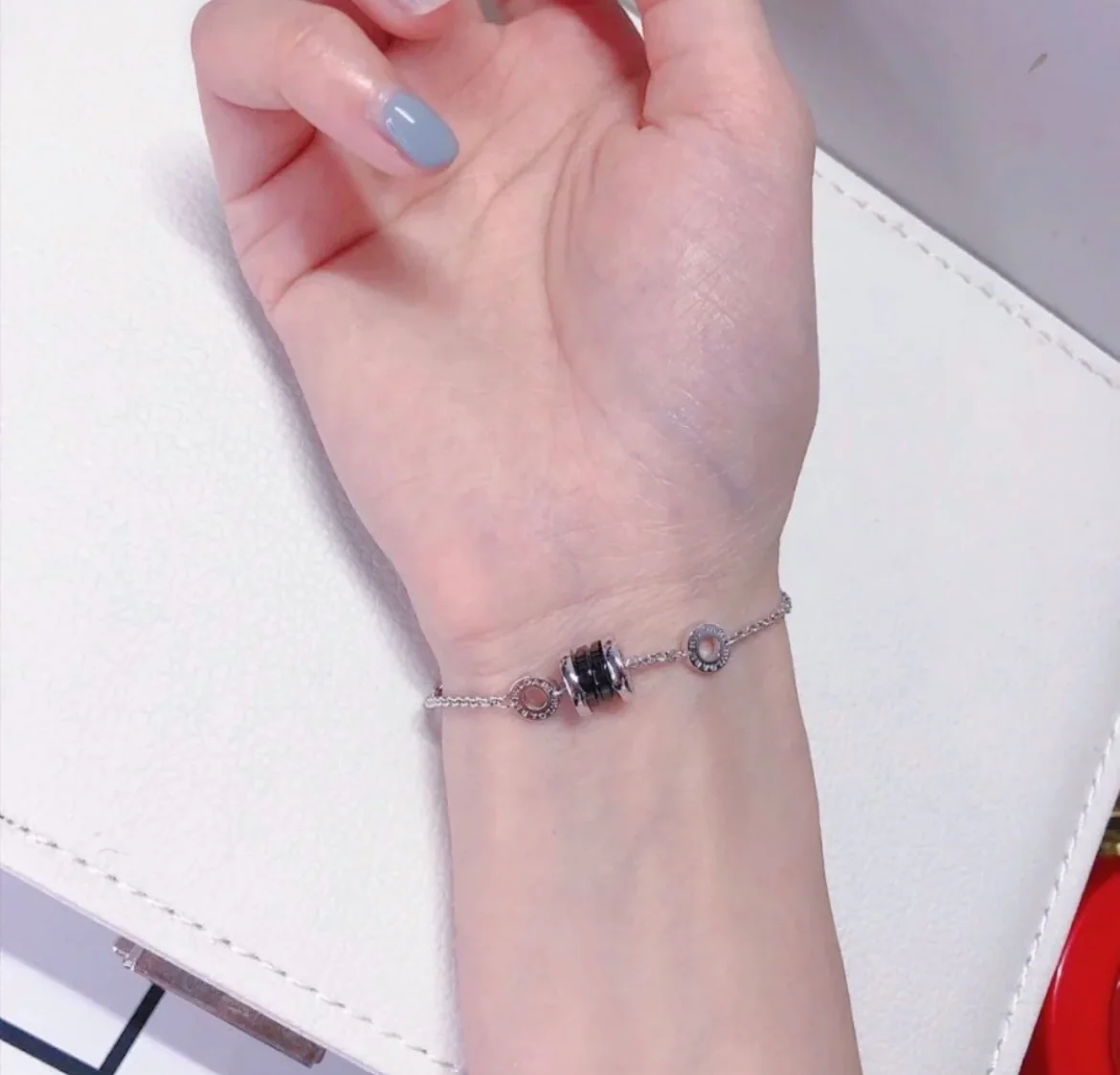 불가리 블랙 세라믹 팔찌 상세 이미지 2
