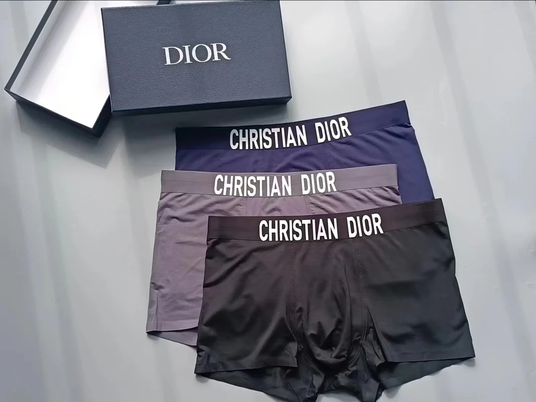 디올 남성 심리스 속옷 3 족 세트 상세 이미지 4