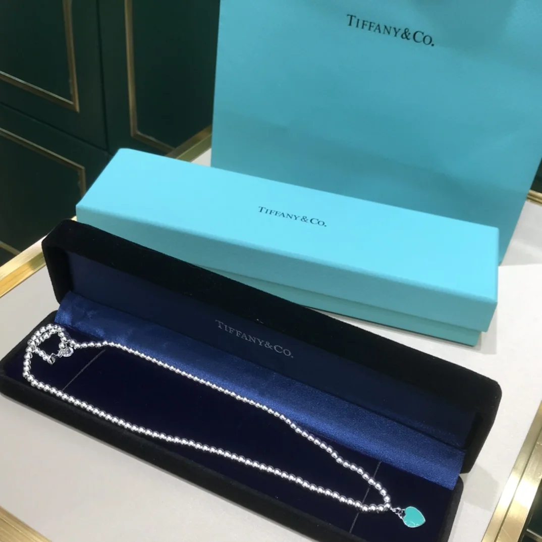 티파니 925 스털링 실버 하트 목걸이 상세 이미지 1