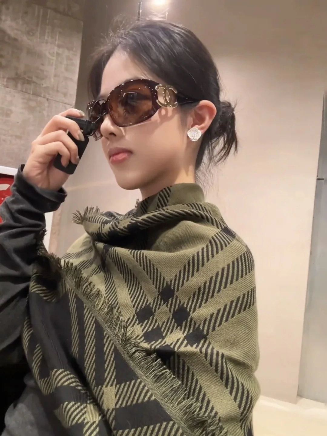 샤넬 6014 빈티지 선글라스 상세 이미지 2