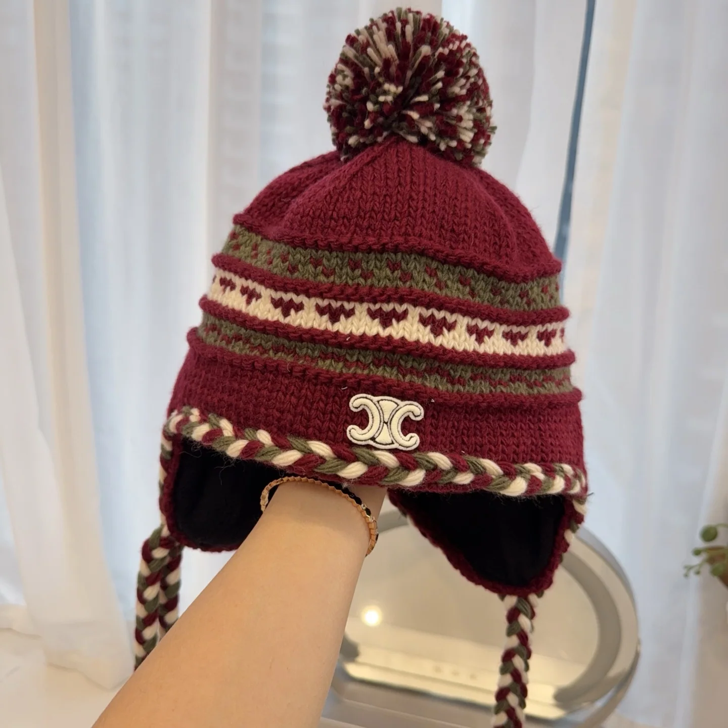 셀린느 모자 84017 Celine Cap 상세 이미지 4