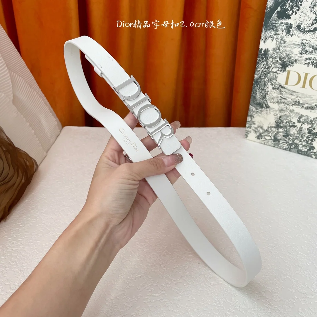디올 송아지가죽 벨트 상세 이미지 1