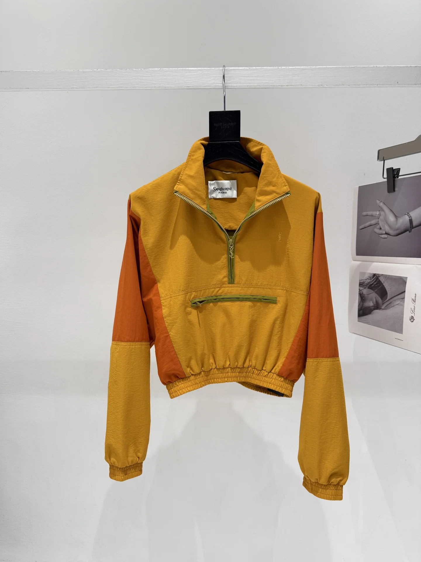 생로랑 YSL 자수 더블포켓 여성 자켓 상세 이미지 2