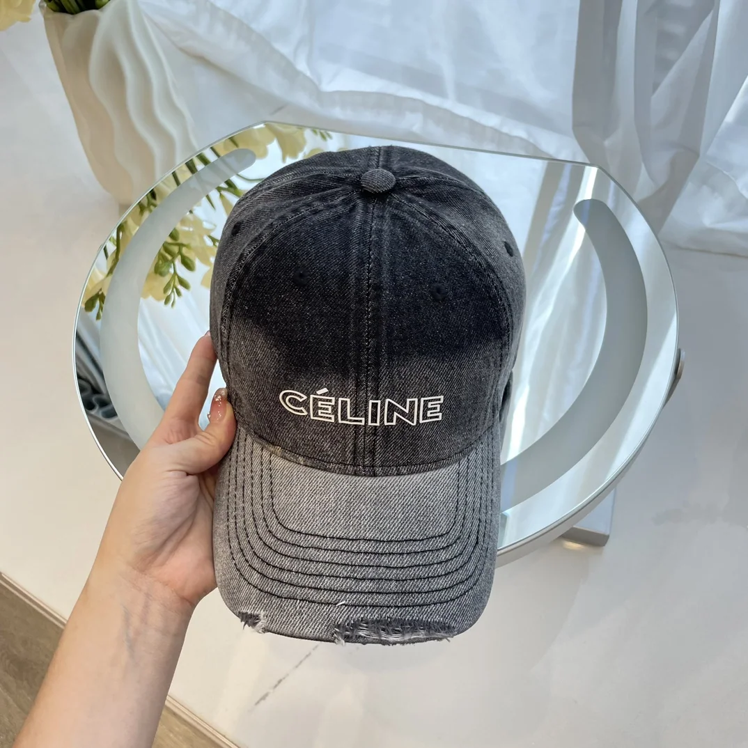 셀린느 데님 베이스볼 모자 상세 이미지 7
