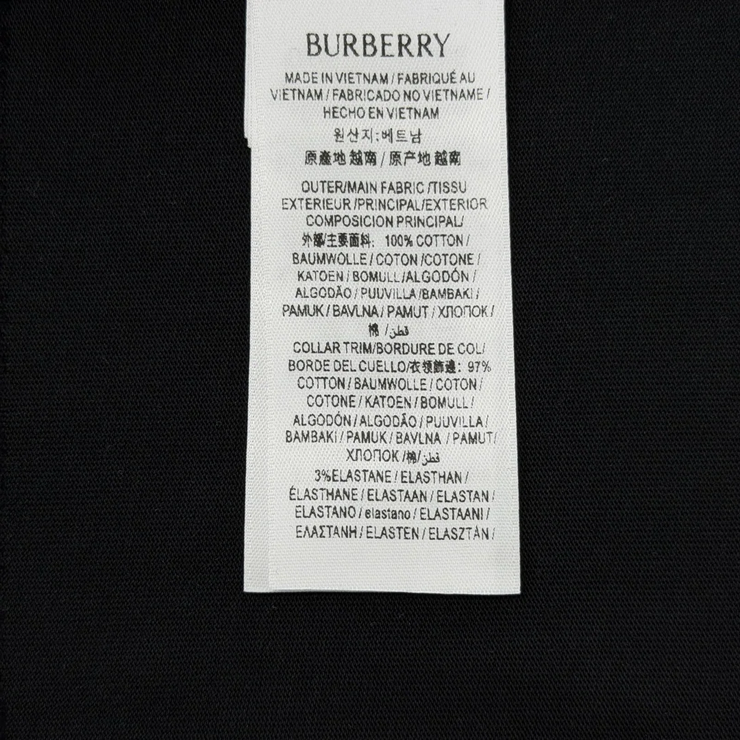 버버리 로고 프린트 남성 반팔 티셔츠 상세 이미지 9