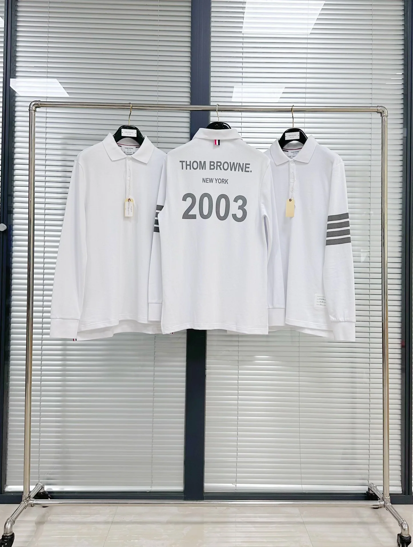 톰브라운 20 주년 긴팔 폴로셔츠 142931