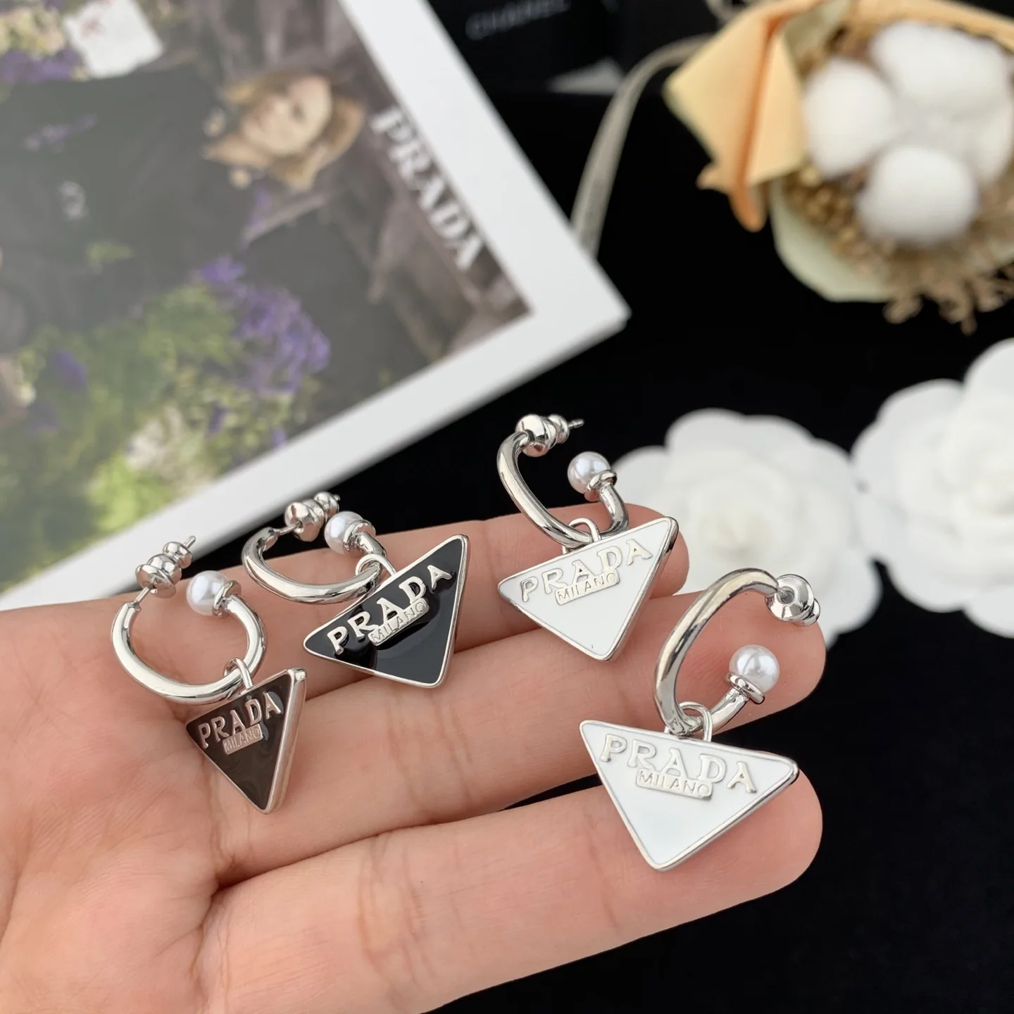 프라다 귀걸이 71454 Prada Earrings 상세 이미지 9