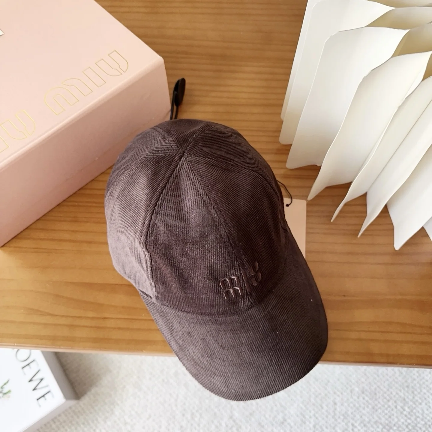 미우미우 모자 80889 Miu Miu Cap 상세 이미지 3