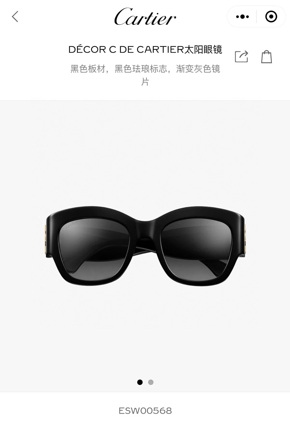 까르띠에 선글라스 72378 Cartier Sunglasses 상세 이미지 7