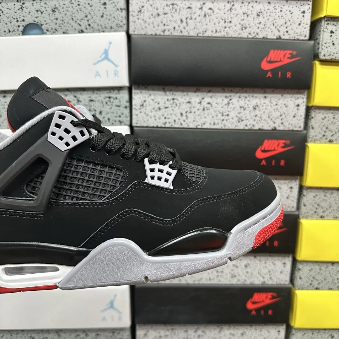 나이키 [KX] 조던 4 레트로 OG IX8180-001 201803 Nike Jordan 4 Retro OG Bred 상세 이미지 4