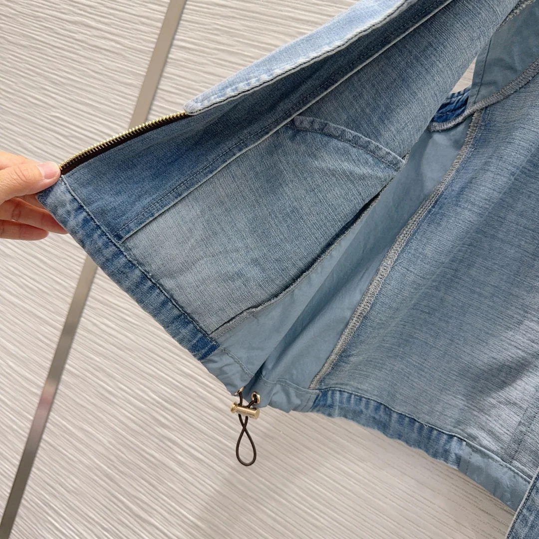 루이비통 데님 워시드 자켓 상세 이미지 7