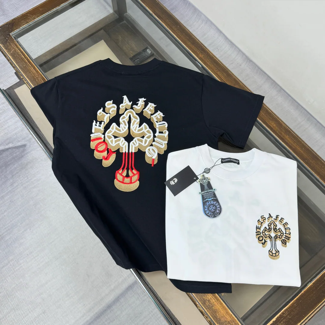 크롬하츠 유니섹스 반팔 티셔츠 상세 이미지 3