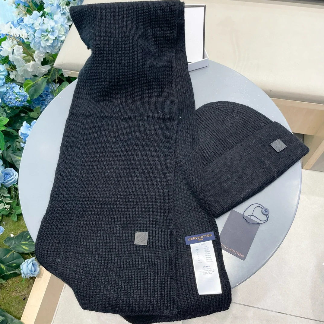루이비통 투피스 울 세트 모자 상세 이미지 7