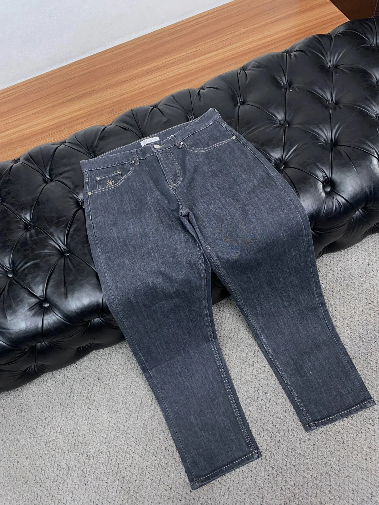 브루넬로쿠치넬리 스트레치 데님 남성 바지 상세 이미지 6