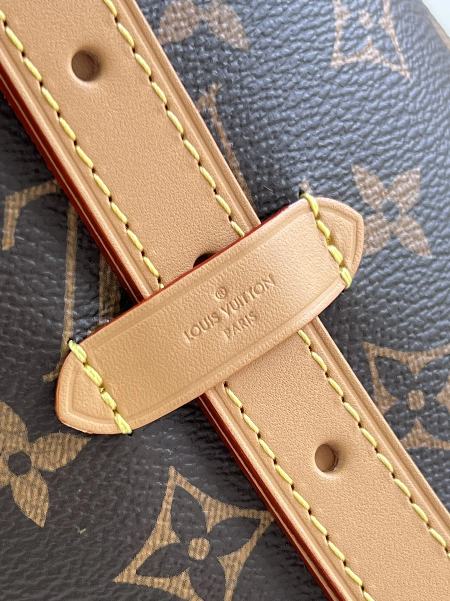 루이비통 M46197 캐리올 핸드백 라지 미디엄 상세 이미지 5