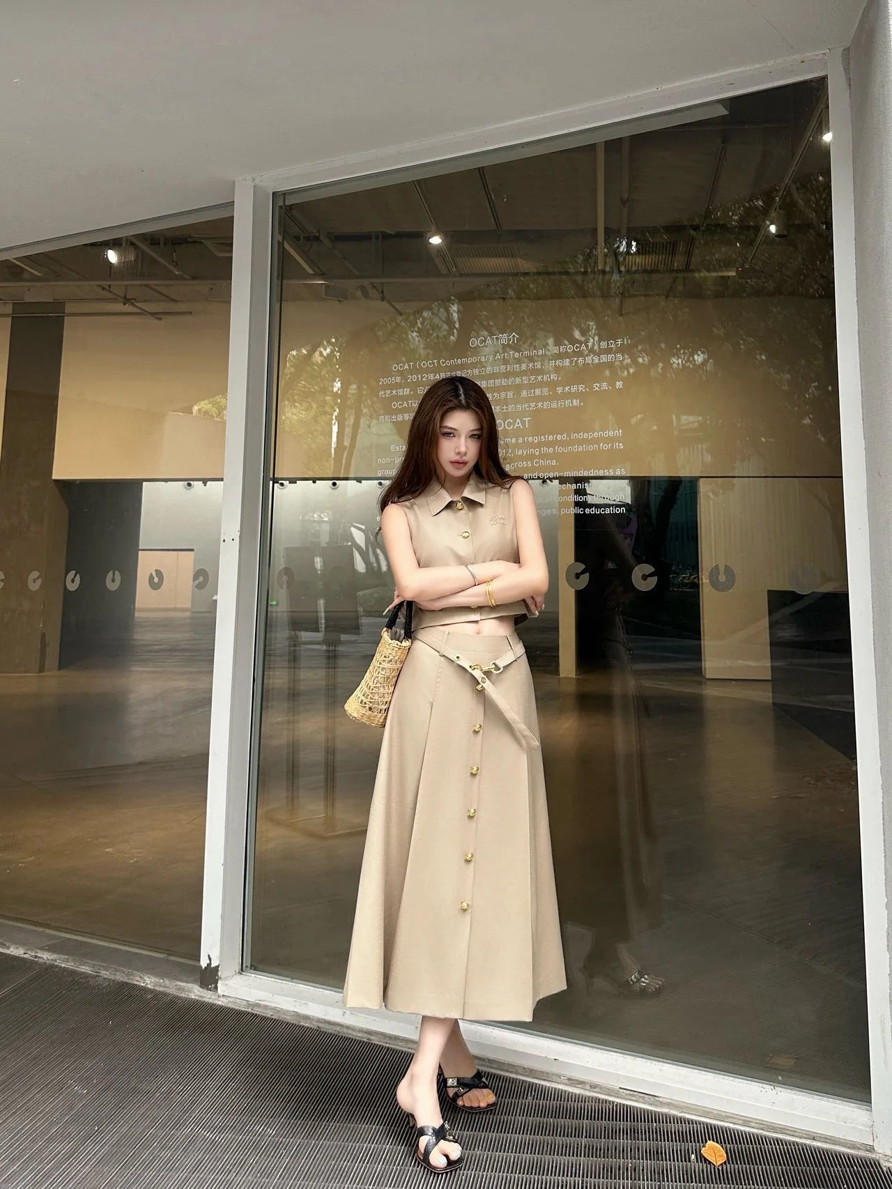 미우미우 여성 원피스 상세 이미지 1