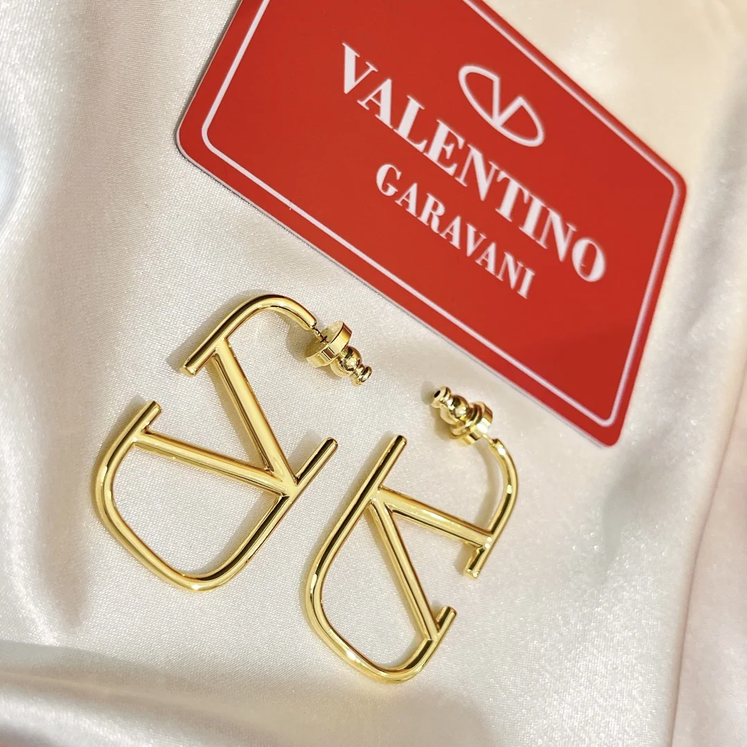 발렌티노 스무스 골드 귀걸이 상세 이미지 9