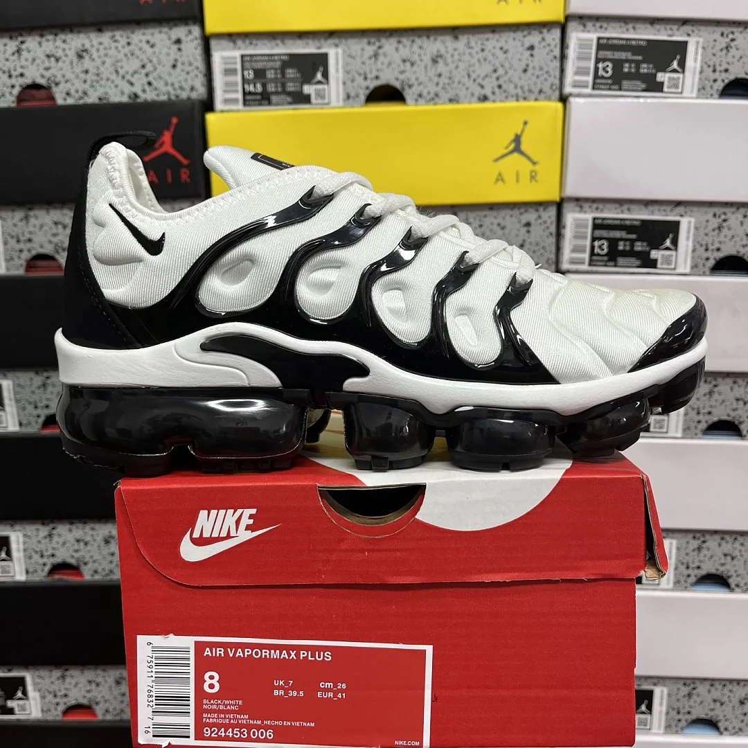 나이키 [OT] 에어 베이퍼맥스 플러스 화이트 블랙 924453-006 201590 Nike Air VaporMax Plus
