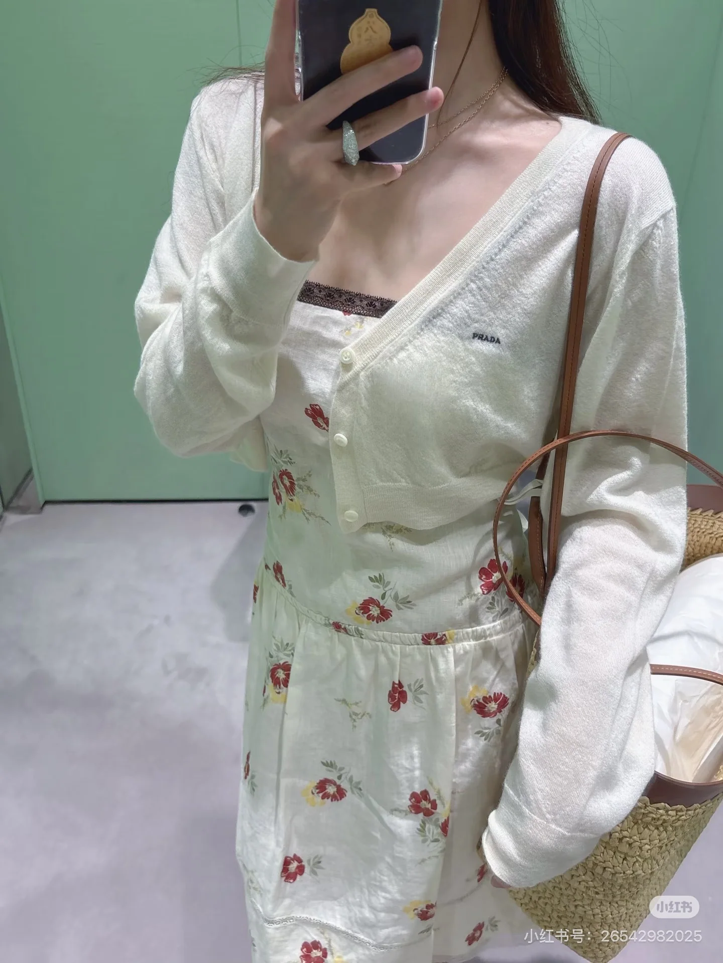 프라다 여성 원피스 상세 이미지 2