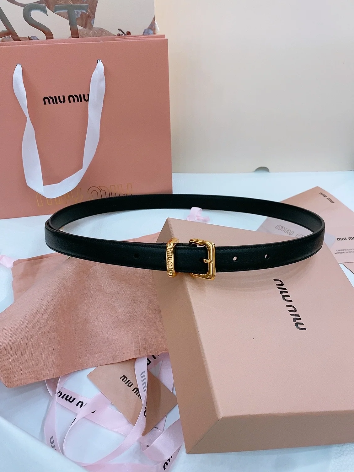 미우미우 벨트 57868 Miu Miu Belt 상세 이미지 1