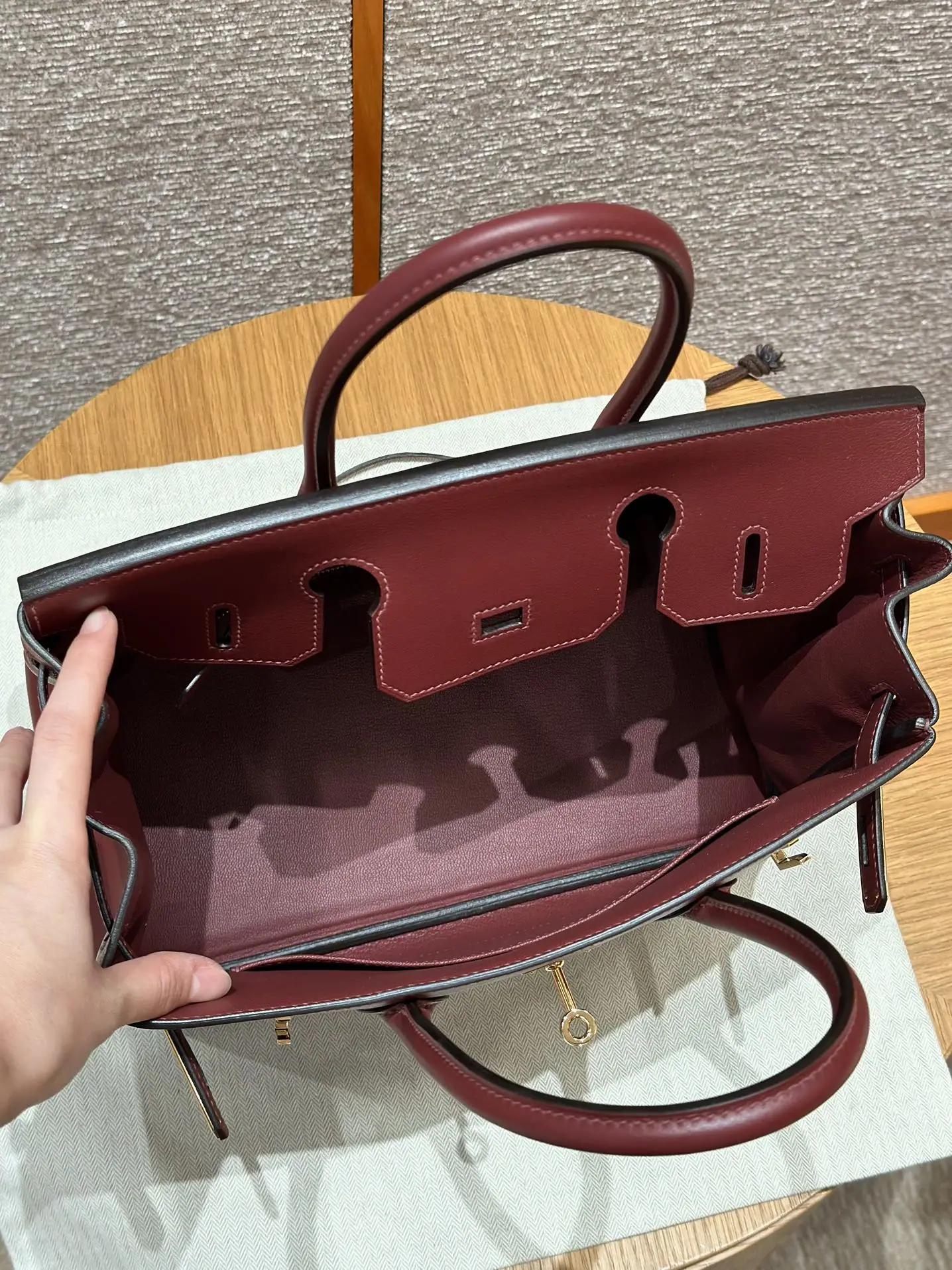 에르메스 버킨 30 수제 가죽 가방 상세 이미지 5