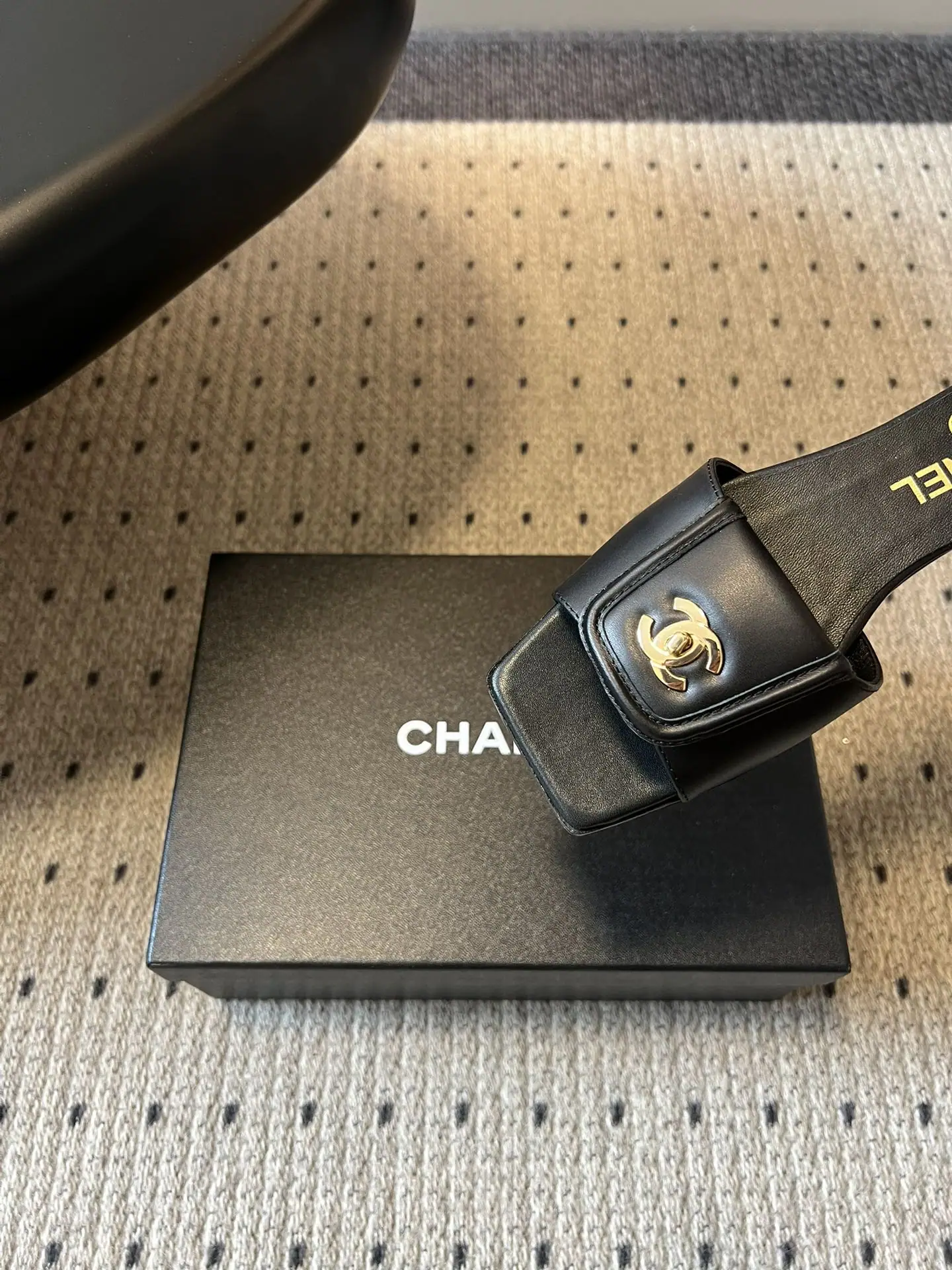 샤넬 더블 C 스퀘어토 샌들 상세 이미지 7
