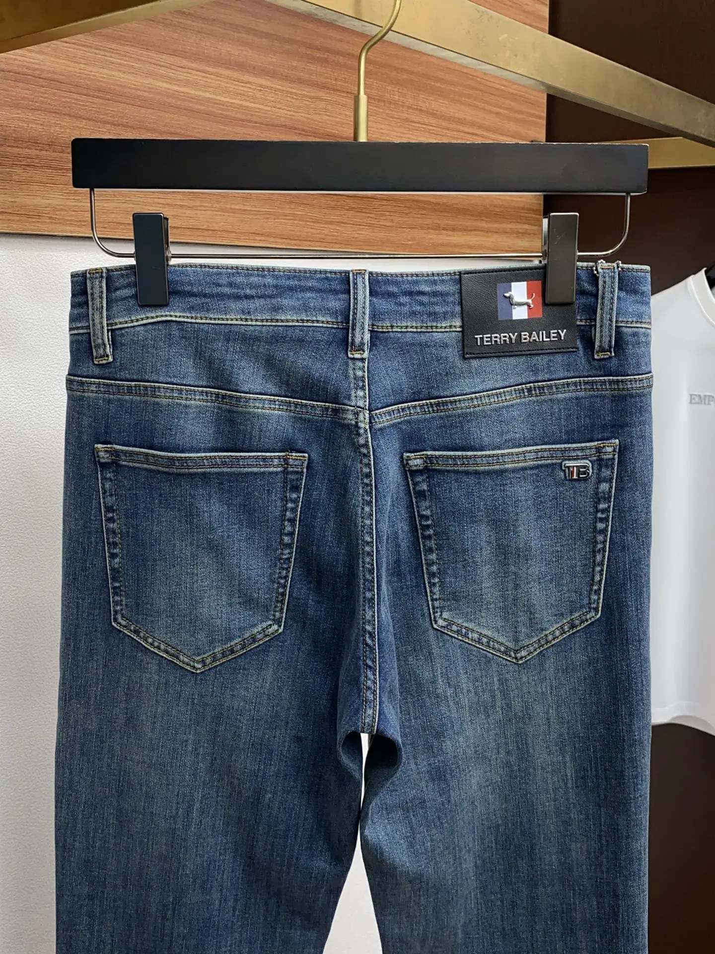 톰브라운 데님 남성 청바지 상세 이미지 9