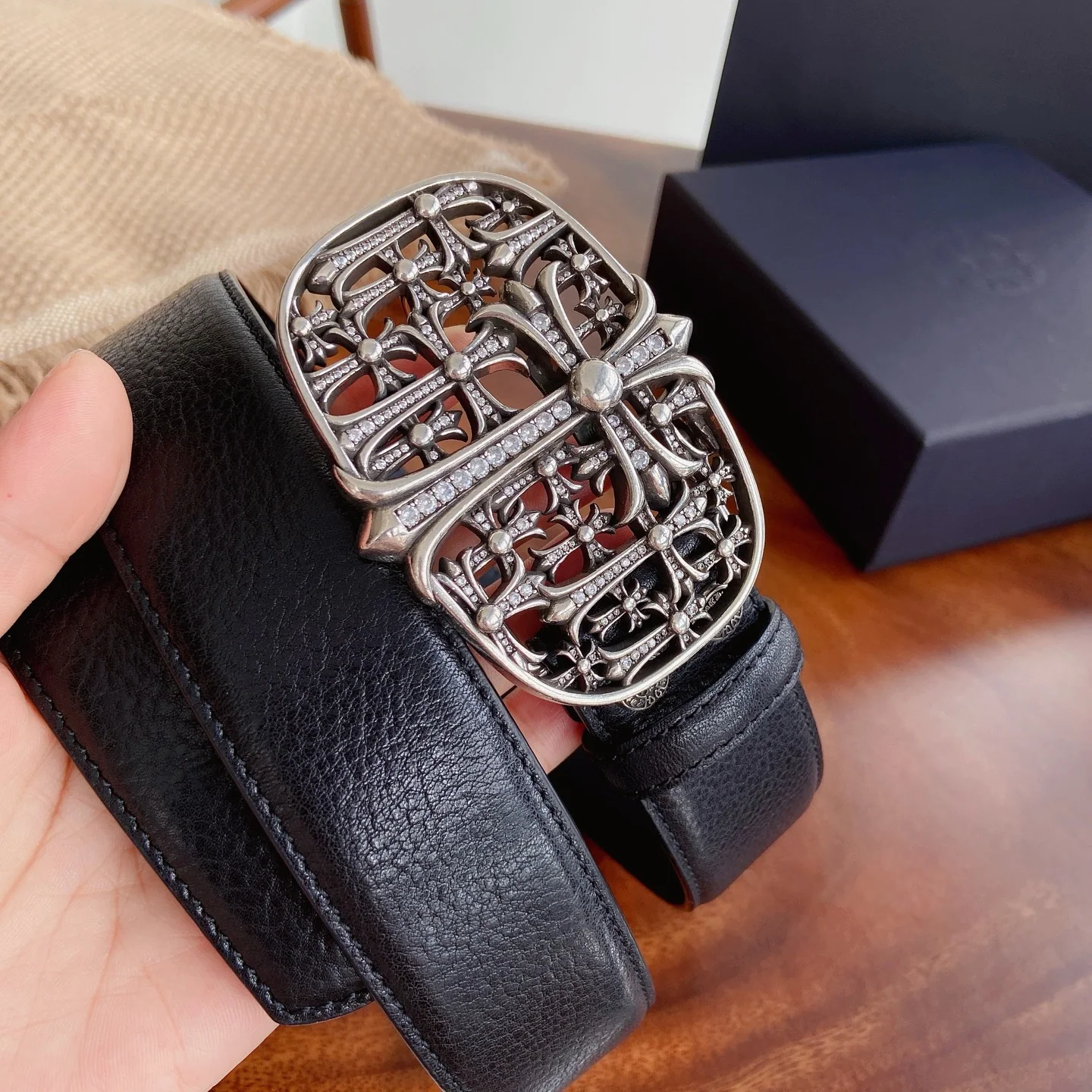 크롬하츠 벨트 59352 Chrome Hearts Belt 상세 이미지 3