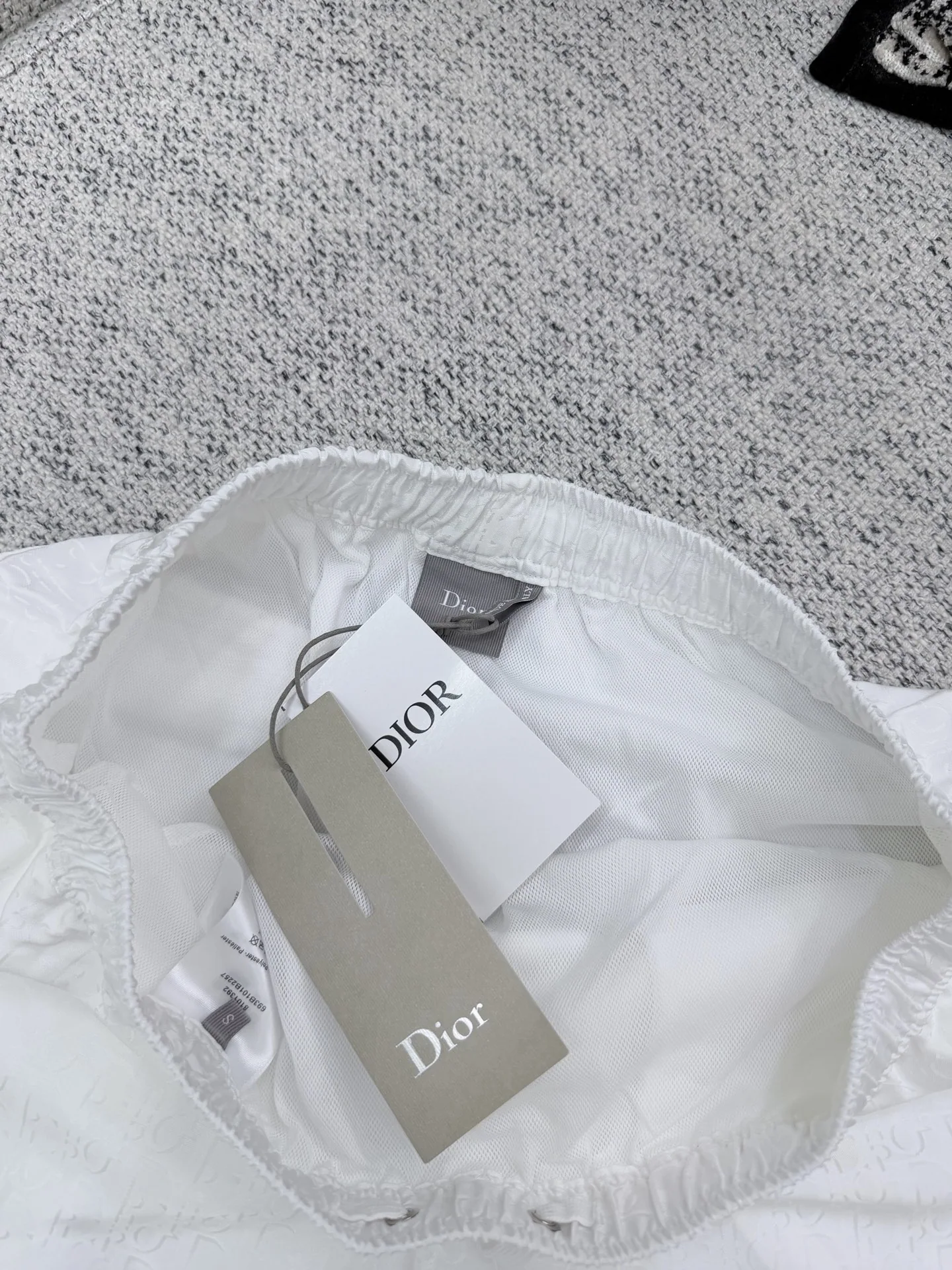 디올 오블리크 프린트 코튼 실크 남성 반바지 26 SS 상세 이미지 6