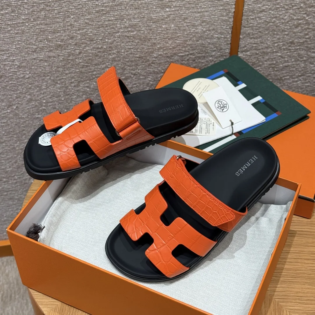 에르메스 시프레 악어가죽 샌들 8579 상세 이미지 2