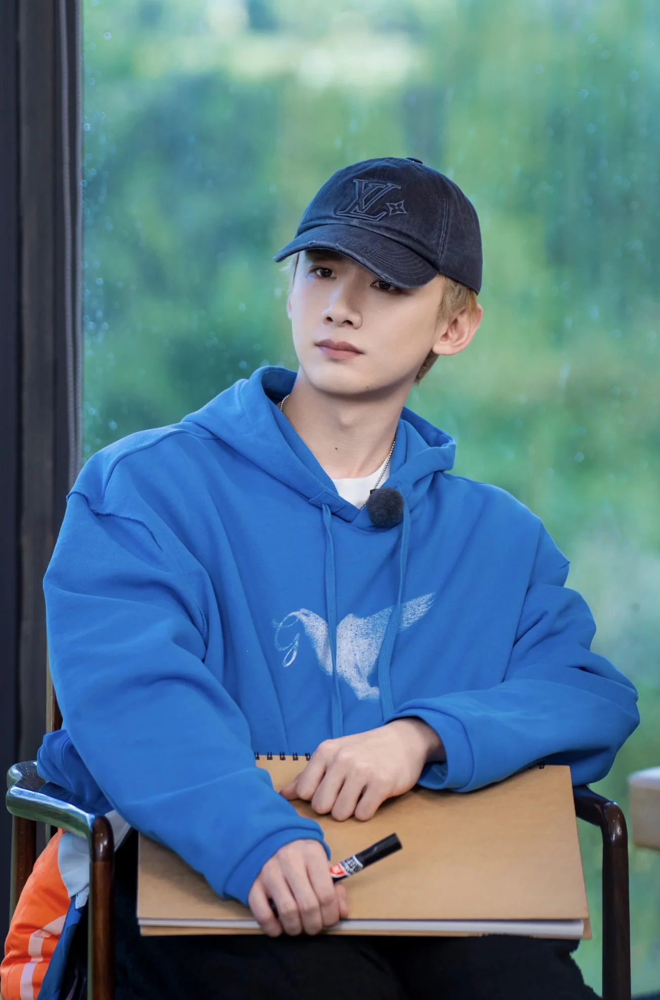 루이비통 자수 야구모자 상세 이미지 1