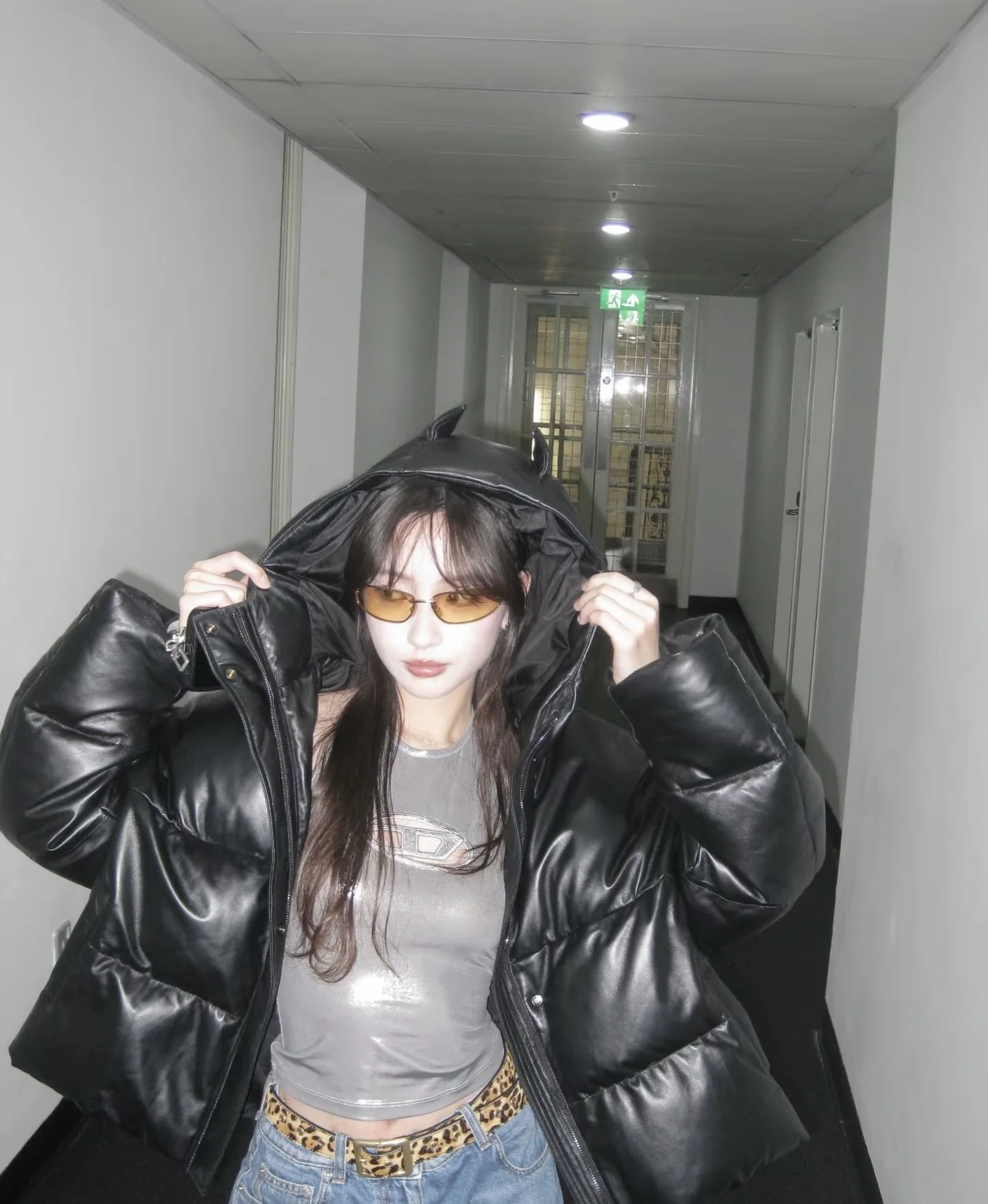 미우미우 오리지널 코 패드 선글라스 상세 이미지 3