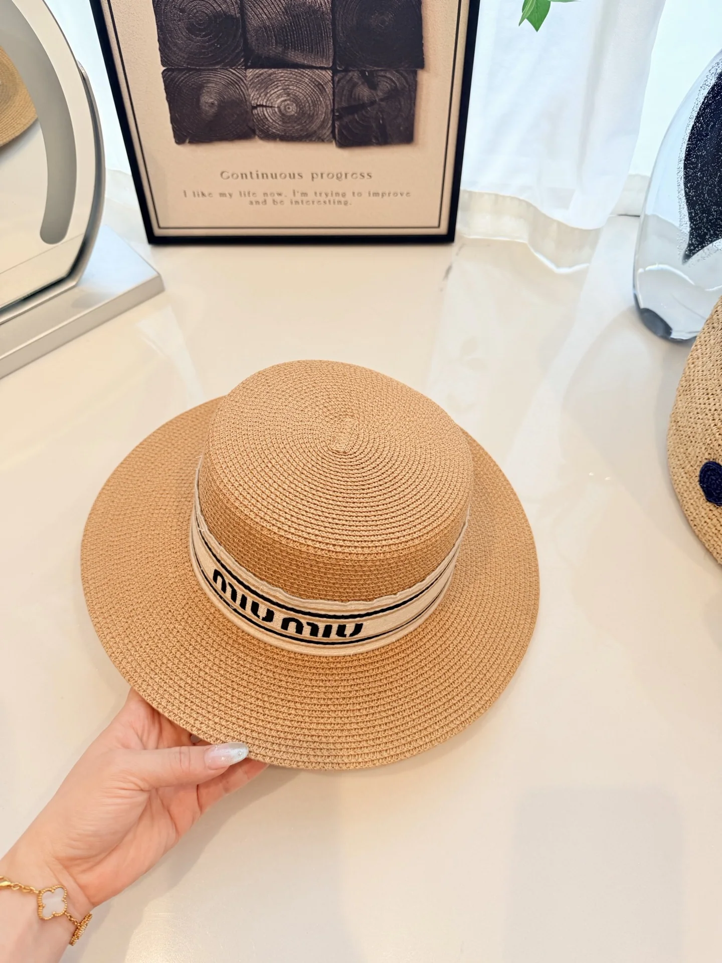 미우미우 모자 80760 Miu Miu Cap 상세 이미지 8