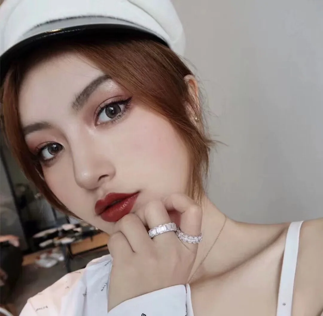 해리윈스턴 다이아몬드 파베 반지 상세 이미지 6