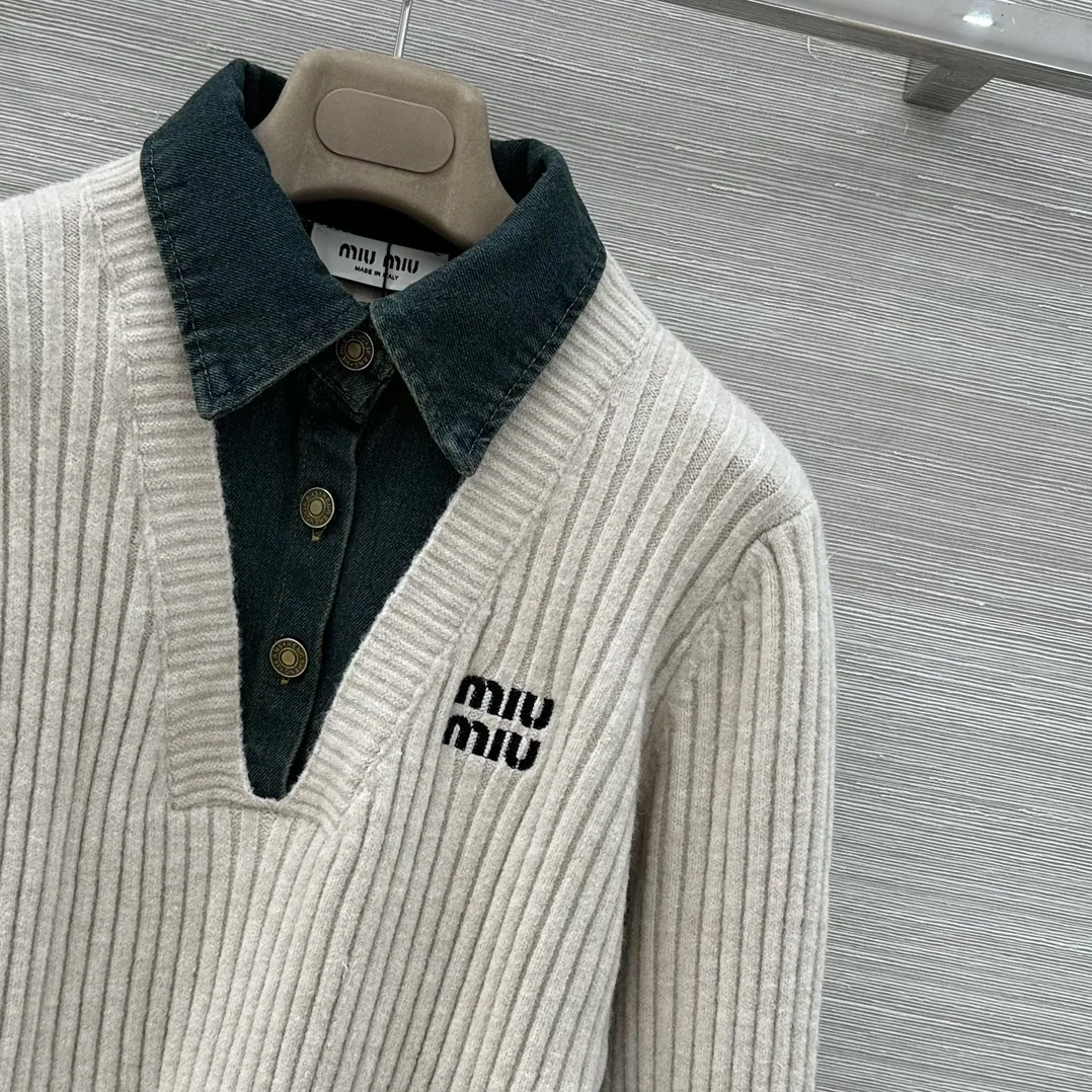 미우미우 여성 니트 97468 Miu Miu Knit 상세 이미지 4