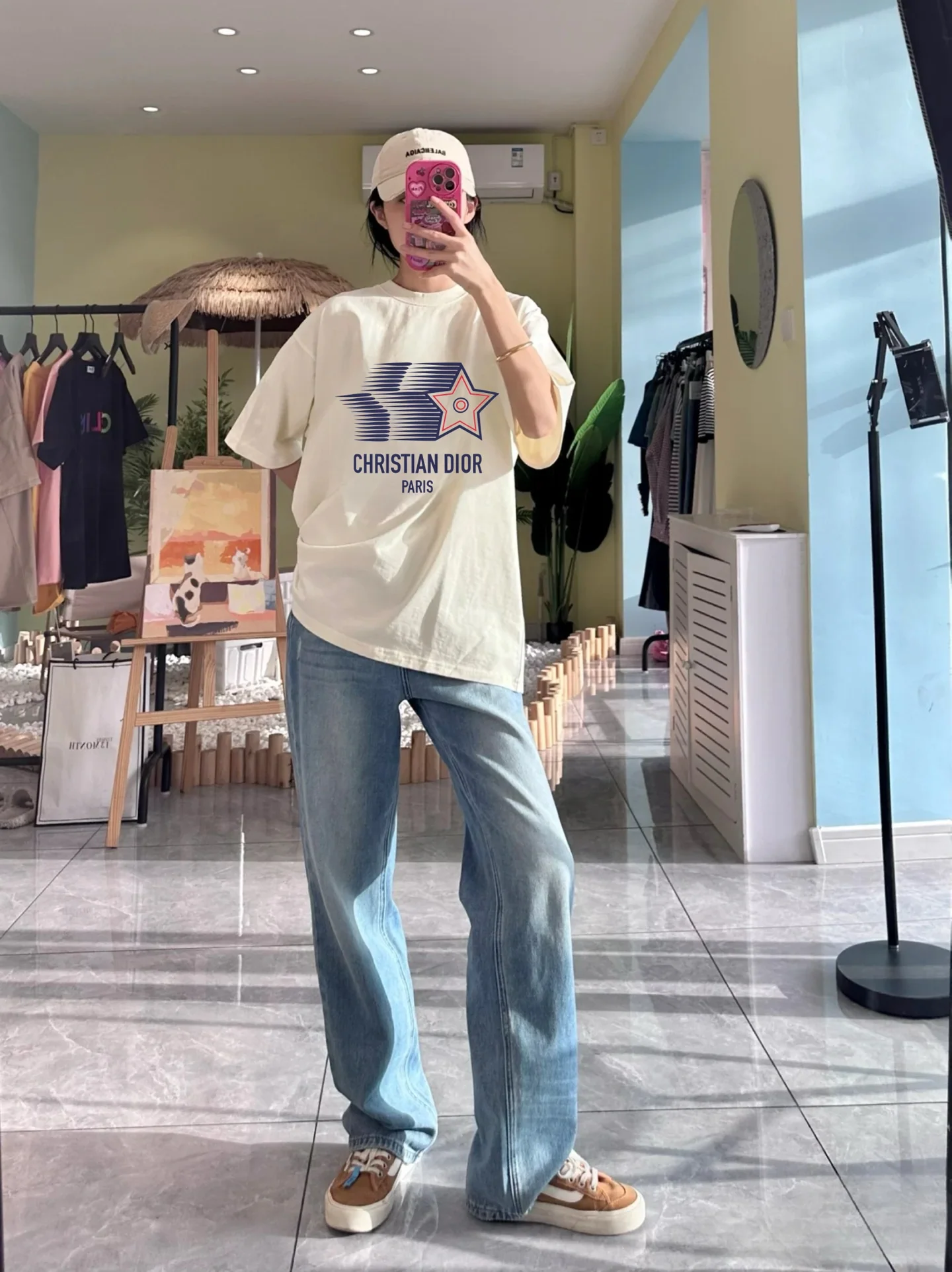 디올 여성 반팔 상세 이미지 4