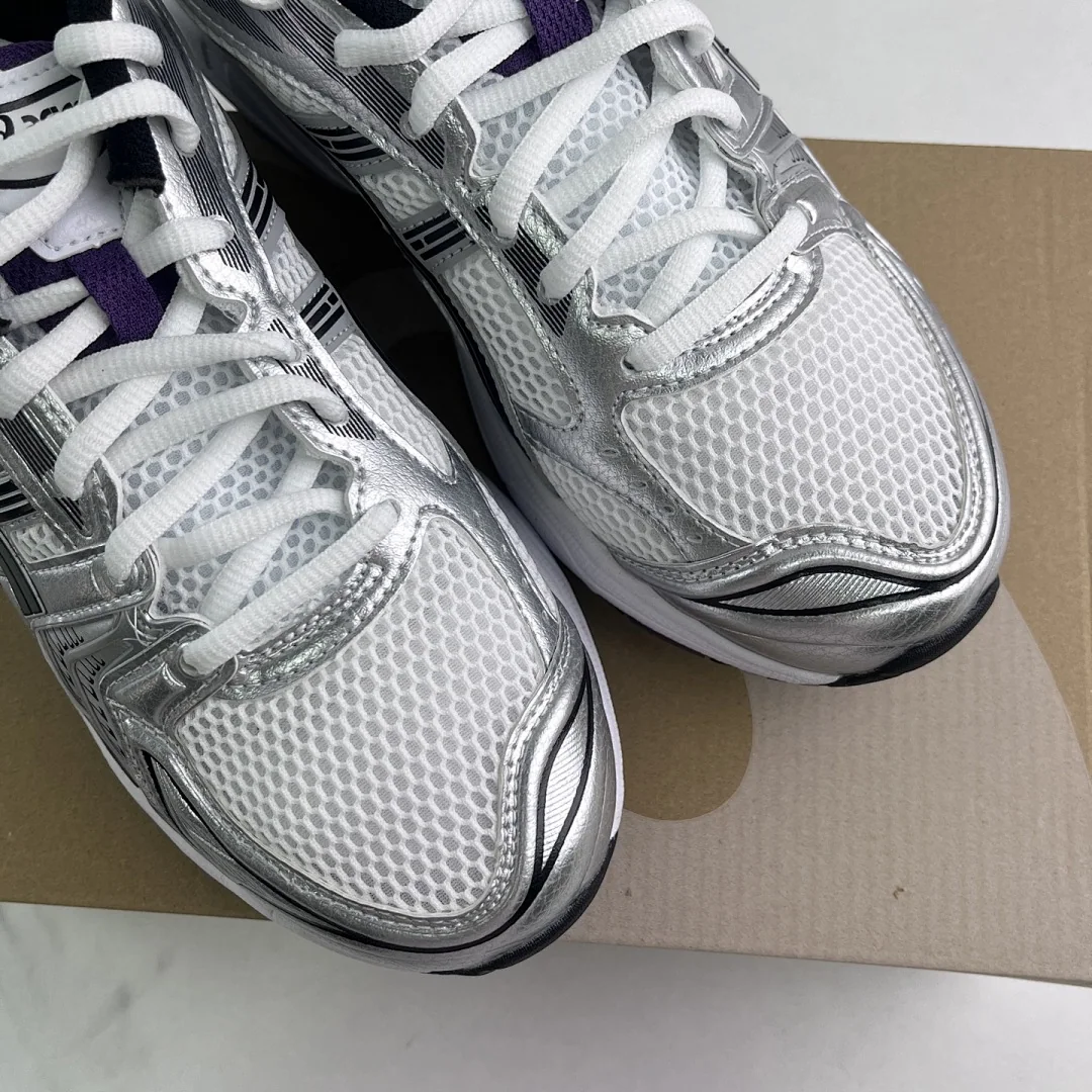 아식스 [TOP] 젤 카야노 14 1202A056-111 200252 Asics Gel-Kayano 14 White Dark Grape 상세 이미지 4