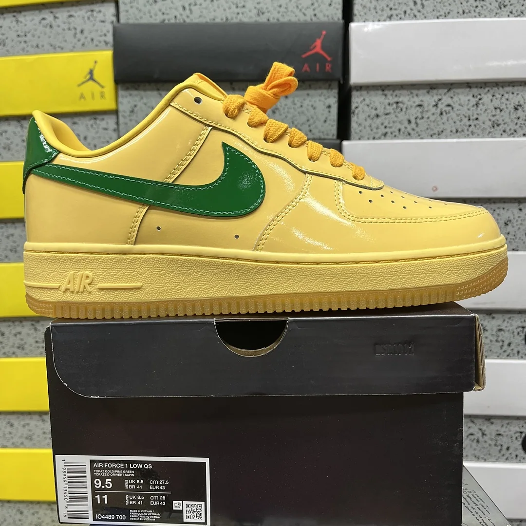 나이키 [S2] 에어 포스 1 로우 IO4489-700 201713 Nike Air Force 1 Low Patent Leather Topaz