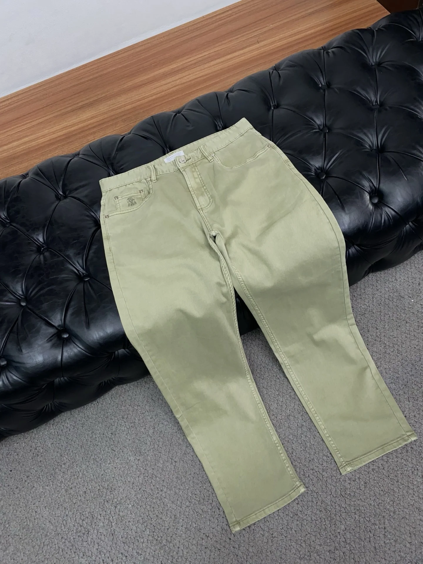 브루넬로쿠치넬리 스트레치 데님 남성 바지 상세 이미지 6