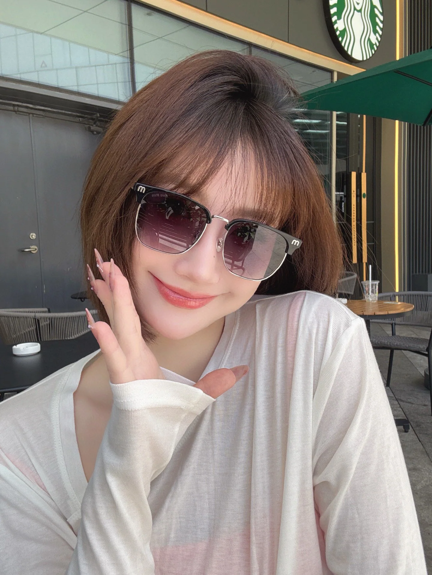 미우미우 선글라스 상세 이미지 3