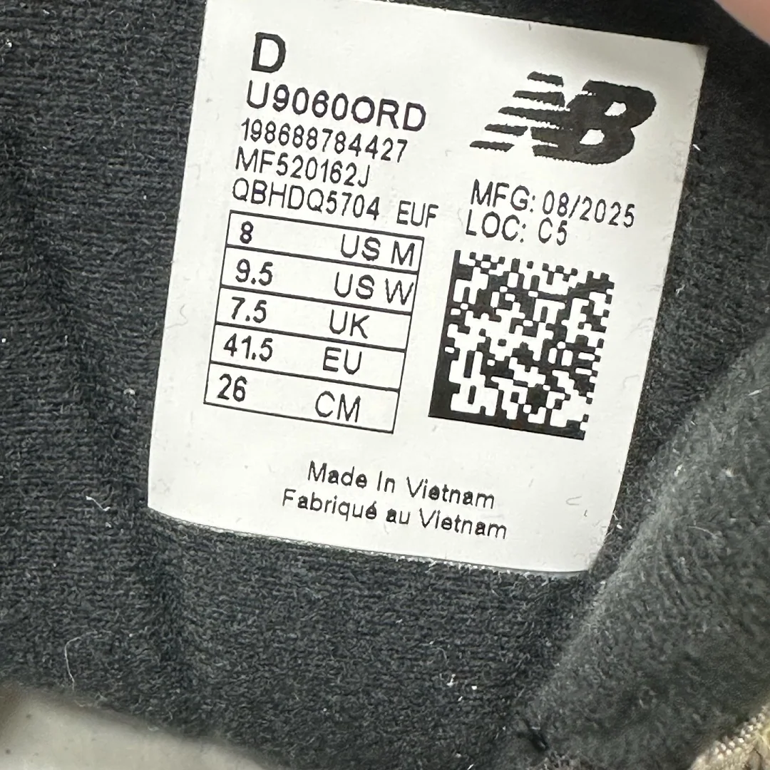 뉴발란스 [C] 9060 U9060ORD 202215 New Balance 9060 상세 이미지 9