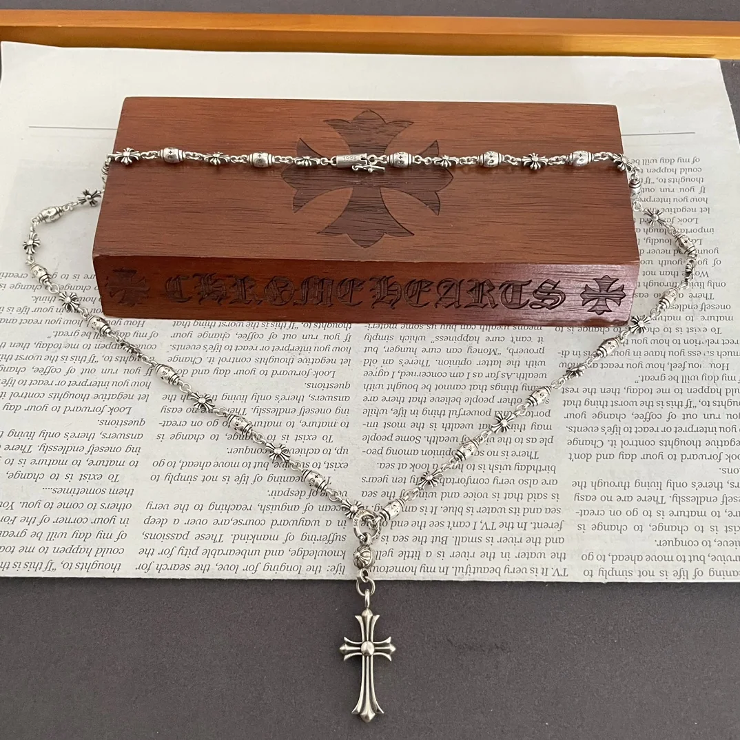 크롬하츠 크로스 펜던트 목걸이 상세 이미지 3