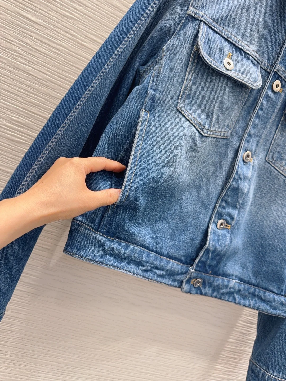 디올 2026 SS 데님 여성 자켓 상세 이미지 6