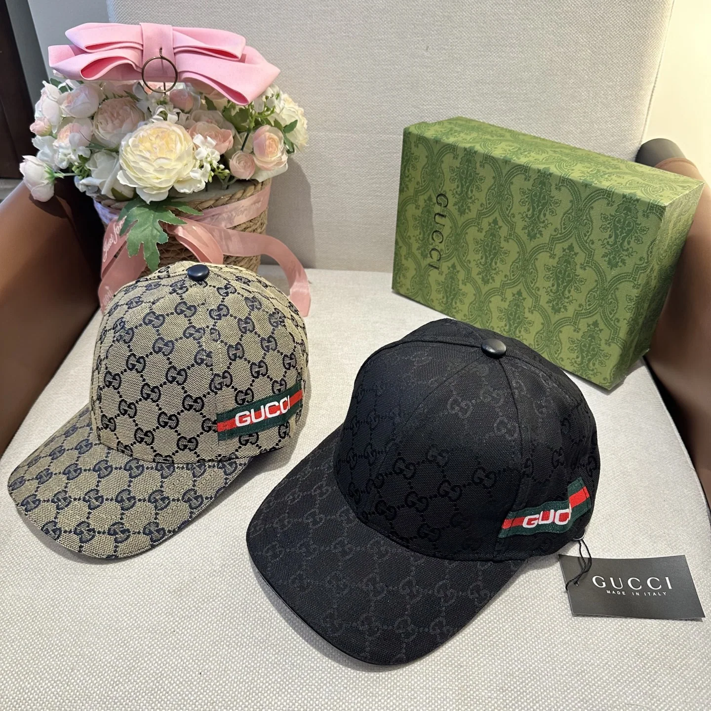 구찌 베이스볼 캡 상세 이미지 1