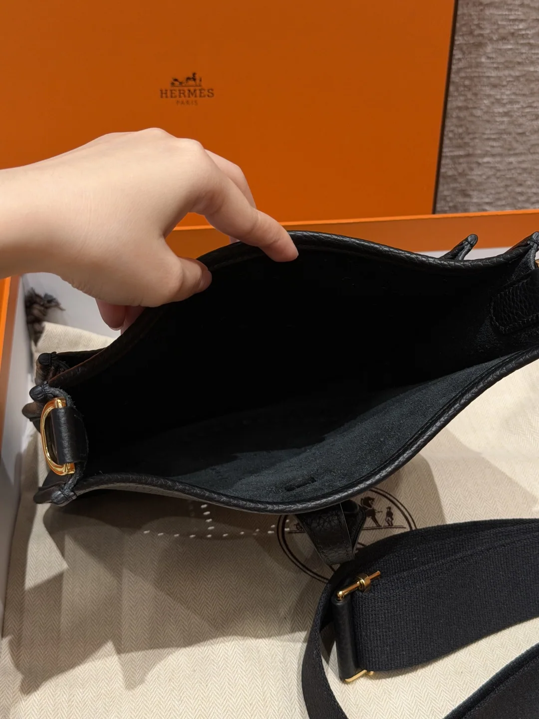 에르메스 에블린 23 cm 가방 상세 이미지 6