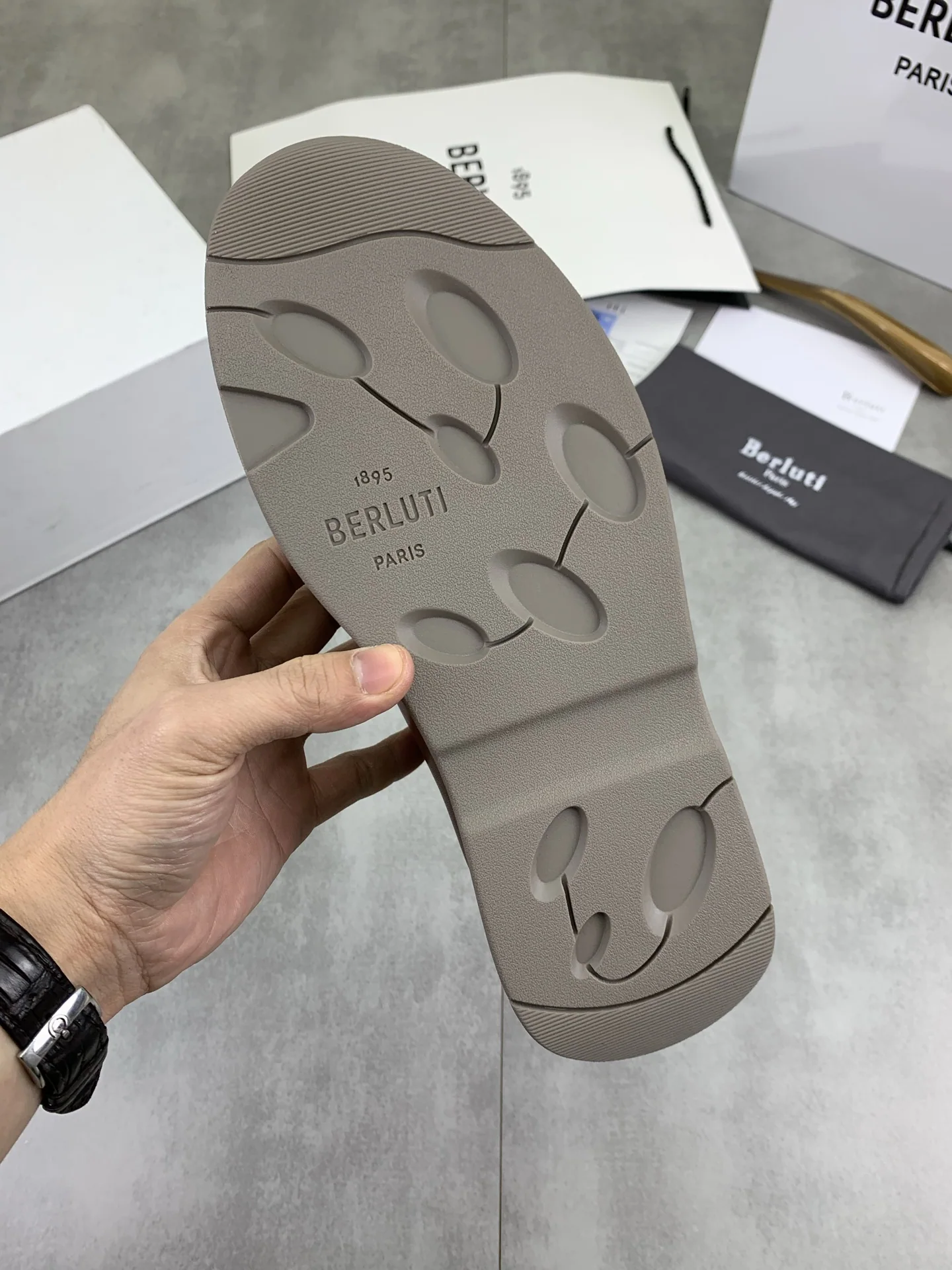 벨루티 남성 하이탑 애슬레틱 슈즈 상세 이미지 8