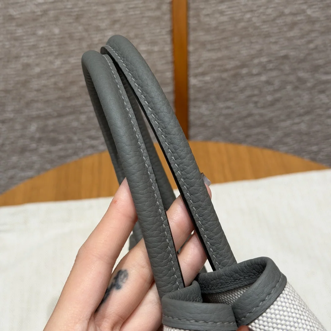 에르메스 가든파티 미니 캔버스 가방 상세 이미지 6